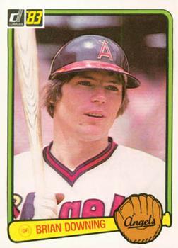 #367 Brian Downing - California Angels - 1983 Donruss Baseball