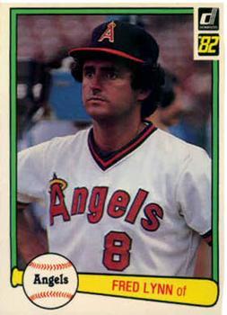 #367 Fred Lynn - California Angels - 1982 Donruss Baseball