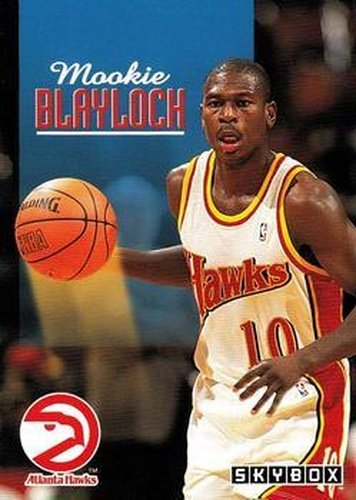 #367 Mookie Blaylock - Atlanta Hawks - 1992-93 SkyBox Basketball