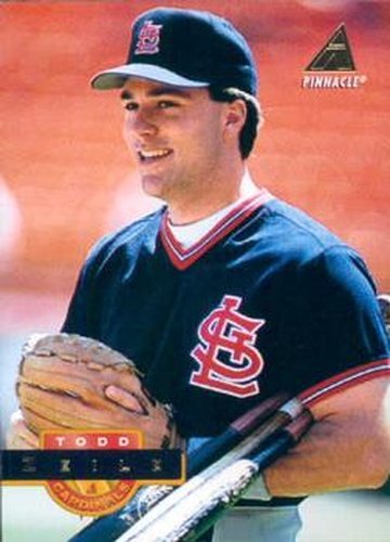 #367 Todd Zeile - St. Louis Cardinals - 1994 Pinnacle Baseball
