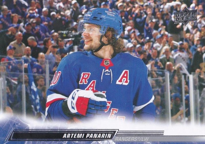 #368 Artemi Panarin - New York Rangers - 2022-23 Upper Deck Hockey