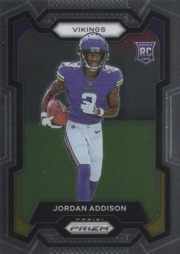 #368 Jordan Addison - Minnesota Vikings - 2023 Panini Prizm Football