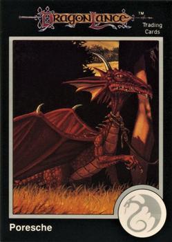 #368 Poresche, Red Dragon - 1991 TSR Advanced Dungeons & Dragons - Silver