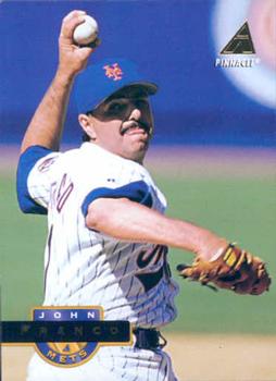 #368 John Franco - New York Mets - 1994 Pinnacle Baseball