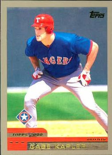 #368 Gabe Kapler - Texas Rangers - 2000 Topps Baseball