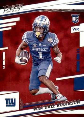 #368 Wan'Dale Robinson - New York Giants - 2022 Panini Prestige Football
