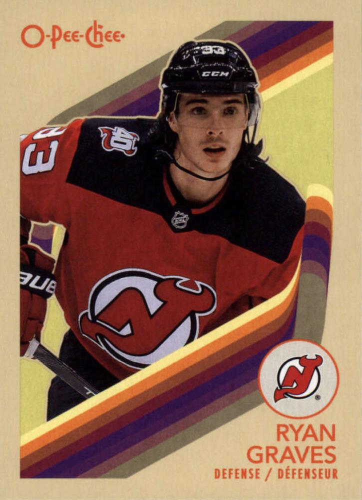 #368 Ryan Graves - New Jersey Devils - 2023-24 O-Pee-Chee - Retro Hockey