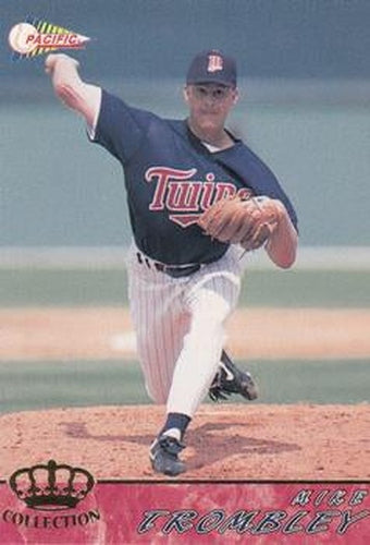 #368 Mike Trombley - Minnesota Twins - 1994 Pacific Baseball