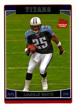 #368 LenDale White - Tennessee Titans - 2006 Topps Football