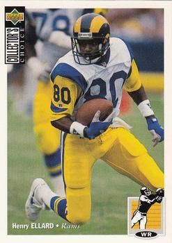 #368 Henry Ellard - Los Angeles Rams - 1994 Collector's Choice Football