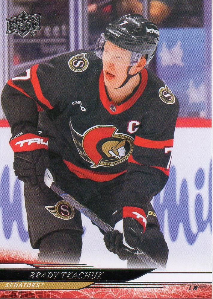 #368 Brady Tkachuk - Ottawa Senators - 2024-25 Upper Deck Hockey