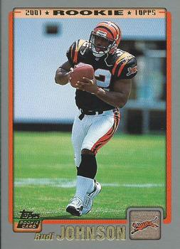 #369 Rudi Johnson - Cincinnati Bengals - 2001 Topps Football