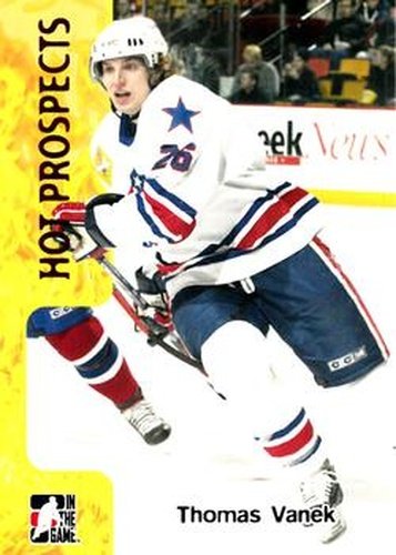 #369 Thomas Vanek - Rochester Americans - 2005-06 In The Game Heroes and Prospects Hockey