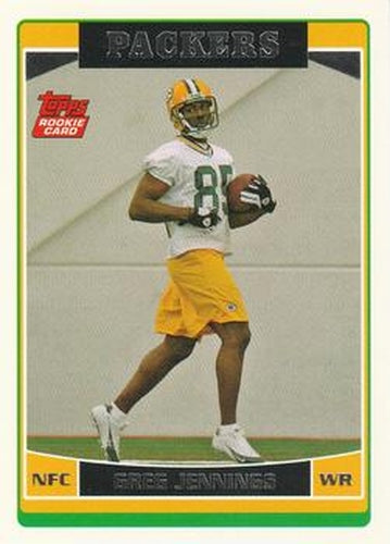 #369 Greg Jennings - Green Bay Packers - 2006 Topps Football