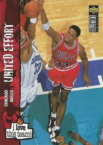 #369 Scottie Pippen - Chicago Bulls - 1995-96 Collector's Choice Basketball