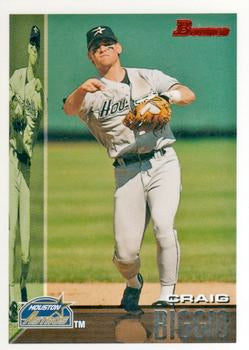 #369 Craig Biggio - Houston Astros - 1995 Bowman Baseball