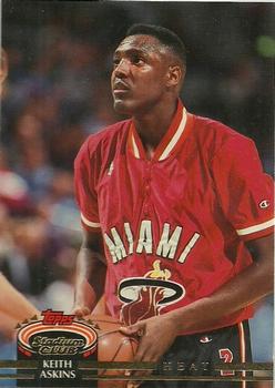#369 Keith Askins - Miami Heat - 1992-93 Stadium Club Basketball