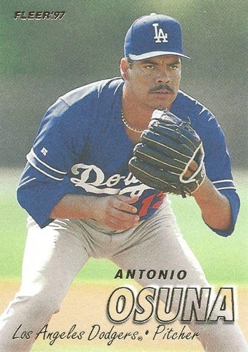 #369 Antonio Osuna - Los Angeles Dodgers - 1997 Fleer Baseball