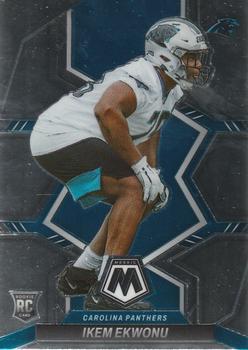 #369 Ikem Ekwonu - Carolina Panthers - 2022 Panini Mosaic Football