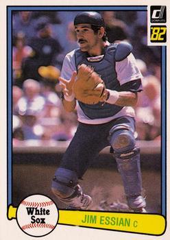 #369 Jim Essian - Chicago White Sox - 1982 Donruss Baseball
