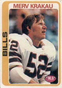 #369 Merv Krakau - Buffalo Bills - 1978 Topps Football