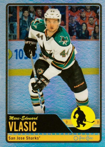 #369 Marc-Edouard Vlasic - San Jose Sharks - 2012-13 O-Pee-Chee - Rainbow Hockey