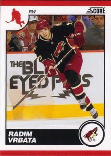 #369 Radim Vrbata - Phoenix Coyotes - 2010-11 Score Hockey
