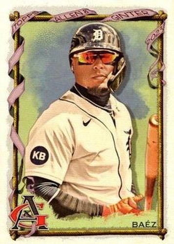 #369 Javier Baez - Detroit Tigers - 2023 Topps Allen & Ginter Baseball