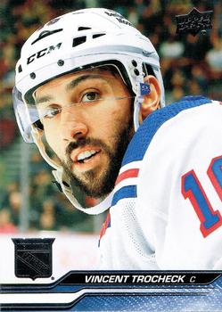 #369 Vincent Trocheck - New York Rangers -2023-24 Upper Deck Hockey
