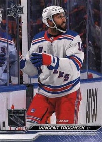 #369b Vincent Trocheck - New York Rangers -2023-24 Upper Deck Hockey