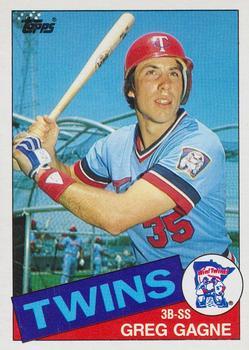 #36T Greg Gagne - Minnesota Twins - 1985 Topps Traded Baseball