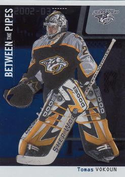 #36 Tomas Vokoun - Nashville Predators - 2002-03 Be a Player Between the Pipes Hockey