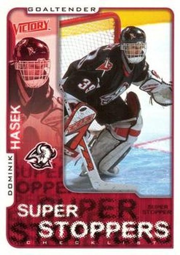 #36 Dominik Hasek - Buffalo Sabres - 2001-02 Upper Deck Victory Hockey