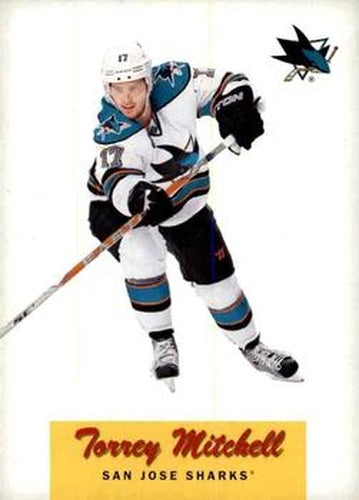 #36 Torrey Mitchell - San Jose Sharks - 2012-13 O-Pee-Chee - Retro Hockey