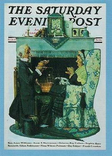 #36 Tea Time - 1993 Comic Images Norman Rockwell Saturday Evening Post