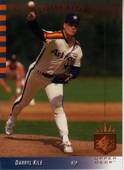 #36 Darryl Kile - Houston Astros - 1993 SP Baseball