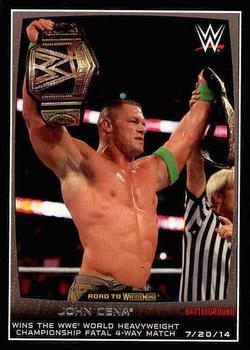 #36 John Cena - 2015 Topps WWE Road to Wrestlemania Wrestling