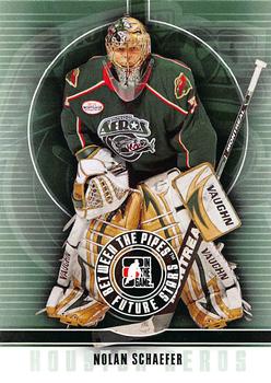 #36 Nolan Schaefer - Houston Aeros - 2008-09 In The Game Between The Pipes Hockey