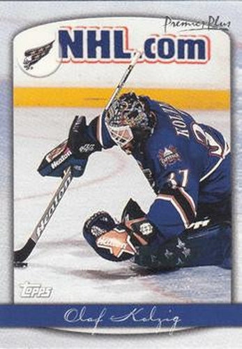 #36 Olaf Kolzig - Washington Capitals - 1999-00 Topps Premier Plus Hockey