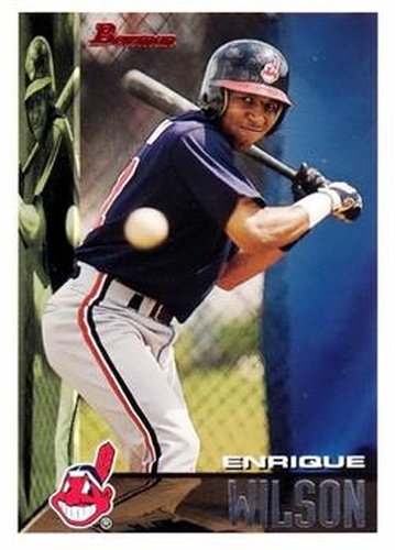 #36 Enrique Wilson - Cleveland Indians - 1995 Bowman Baseball