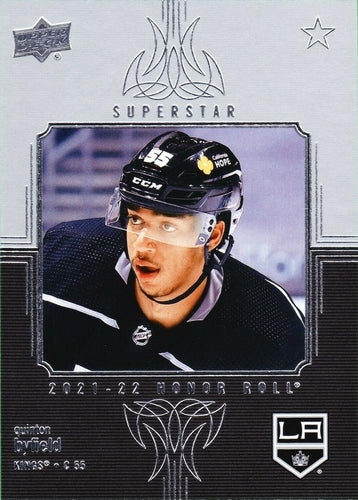 #HR-36 Quinton Byfield - Los Angeles Kings - 2021-22 Upper Deck - Honor Roll Hockey