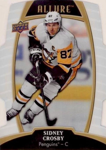 #36 Sidney Crosby - Pittsburgh Penguins - 2019-20 Upper Deck Allure - White Rainbow Hockey
