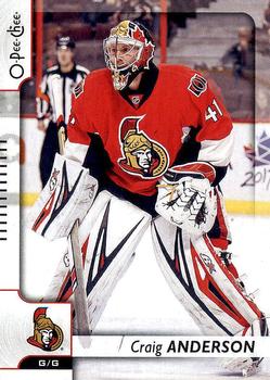 #36 Craig Anderson - Ottawa Senators - 2017-18 O-Pee-Chee Hockey