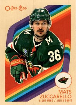 #36 Mats Zuccarello - Minnesota Wild - 2023-24 O-Pee-Chee - Retro Hockey