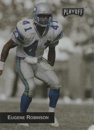 #36 Eugene Robinson - Seattle Seahawks - 1993 Playoff Football