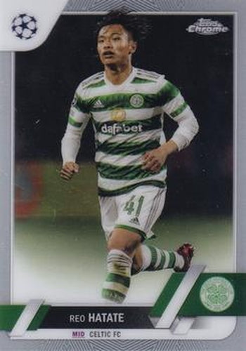 #36 Reo Hatate - Celtic - 2022-23 Topps Chrome UEFA Club Competitions Soccer