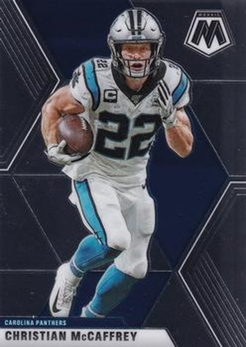 #36 Christian McCaffrey - Carolina Panthers - 2020 Panini Mosaic Football