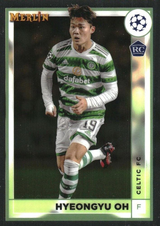 #36 Hyeongyu Oh - Celtic - 2022-23 Merlin Chrome UEFA Club Competitions Soccer