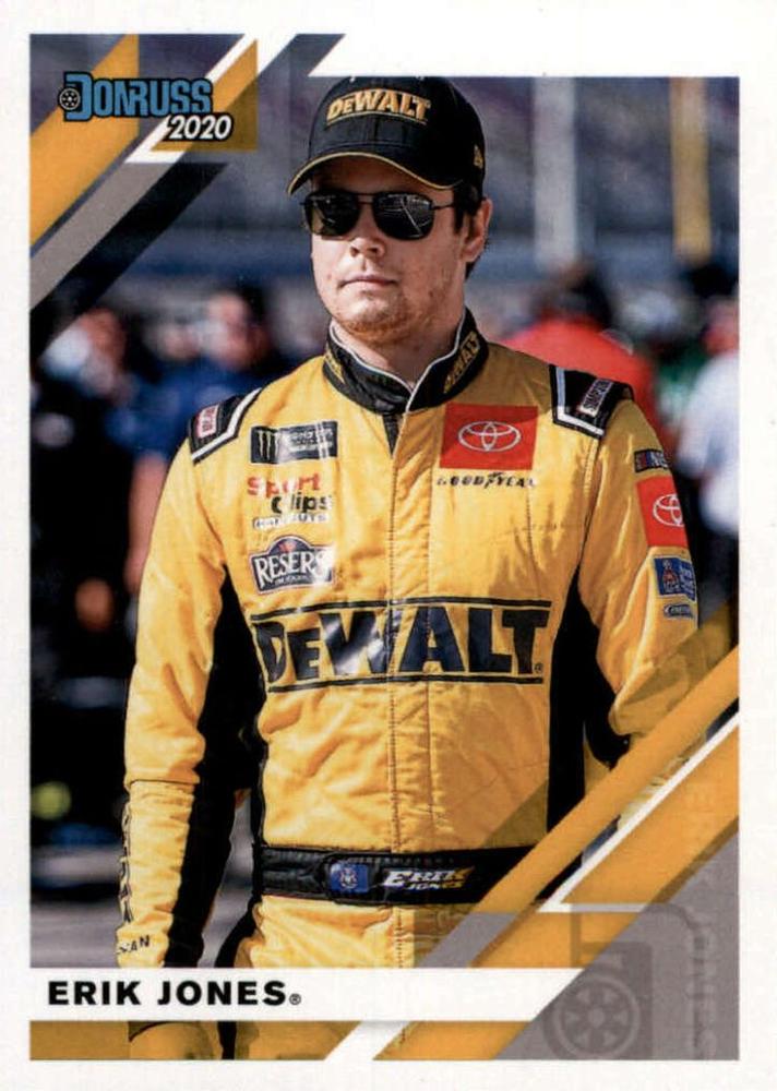 #36 Erik Jones - Joe Gibbs Racing - 2020 Donruss Racing
