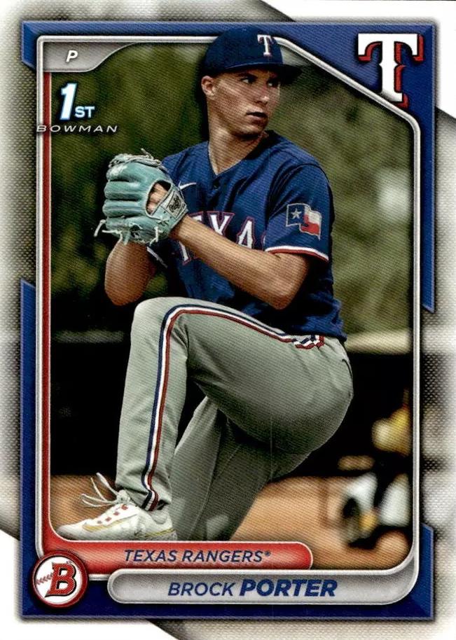 #BP-36 Brock Porter - Texas Rangers - 2024 Bowman - Prospects Baseball